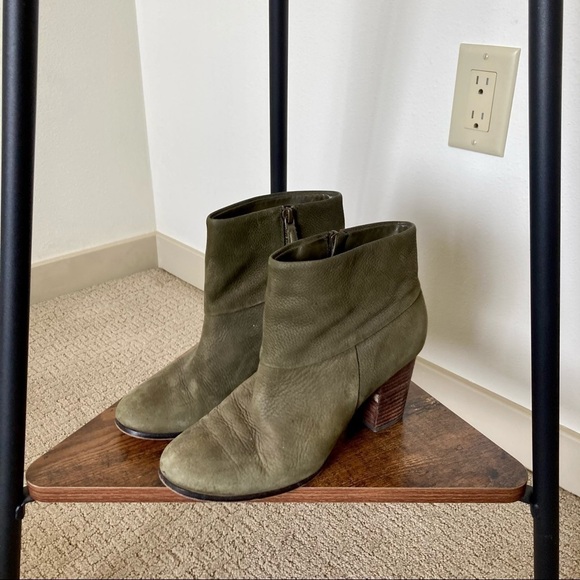 Cole Haan x Nike Air Cassidy Bootie Green Leather - Picture 3 of 11